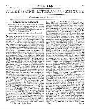Zott, K. O.: Sinngedichte. Bd. 1-2. Von Karl Othmar Zott [i.e. Kaspar Otto Zott]. Leipzig: Stage 1804