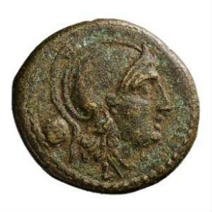 Münze, Uncia, 215 - 212 v. Chr.