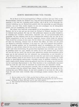3.Ser. 4.1924: Korte Beschrijving van Tolen