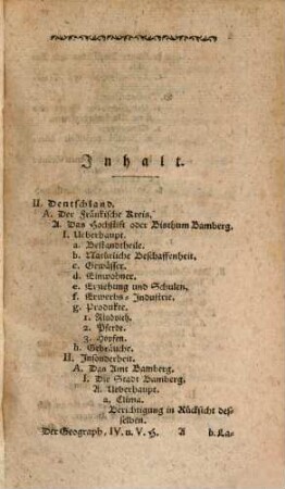Der Geograph, oder Compendiöse Bibliothek des Wissenswürdigsten aus dem Gebiete der neuern Geographie : in Nachträgen zu Büsching, 4/5. Deutschland