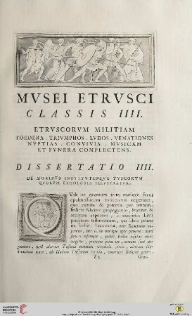 Musei Etrusci Classis IIII