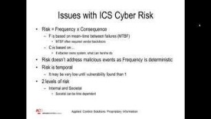 Caveats in risk assessment in the context of cyber attacks