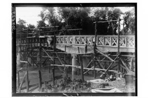 Brückenbau : Südthailand. Brückenbau