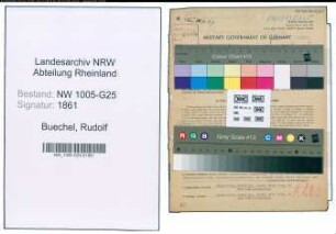Entnazifizierung Rudolf Buechel , geb. 28.06.1893 (Hanelsvertreter)