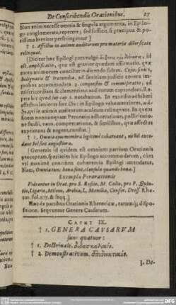 Caput IX. Genera Causarum