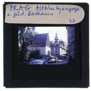 Prag, Altneu-Synagoge,Prag, Jüdisches Rathaus