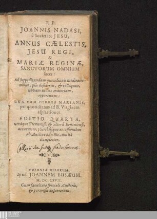 [1]/2: Anni Caelestis Dies, & Festa Mobilia