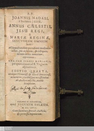 [1]/2: Anni Caelestis Dies, & Festa Mobilia