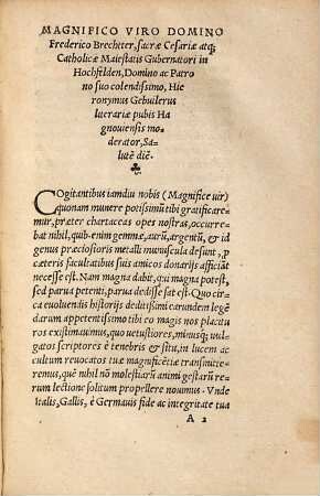 De praesenti Clericorum tribulatione, futurorumque