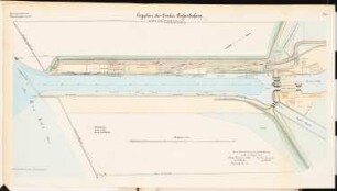 Außenhafen, Emden: Lageplan 1:2000