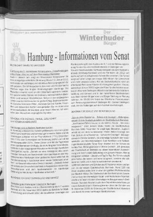 Hamburg - Informationen vom Senat