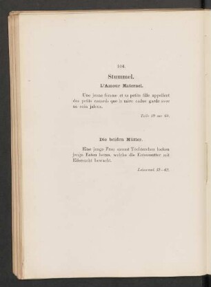 104. Stummel