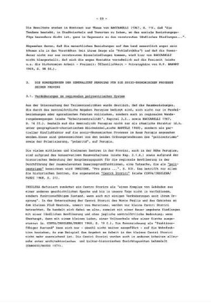 3. Die Konsequenzen der Zentralität Perugias für die sozio-ökonomischen Prozesse