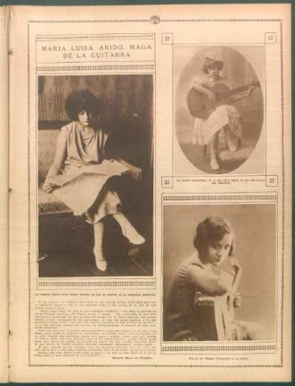 María Luisa Anido, maga de la guitarra