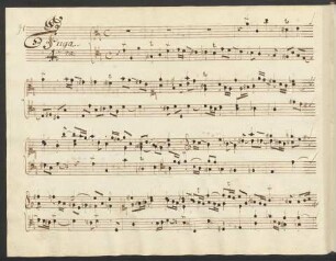 Fugen. Arr; cemb; a-Moll; HWV 609