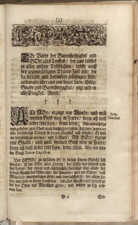[Das sehnliche Verlangen eines Christen Nach einem seeligen Ende.]