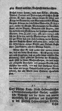 Ausführliche Nachricht von der ältern und neuern Verfassung der geistlichen und Civilgerichte in den Fürstlich Hessen-Casselischen Landen. T.1.2.