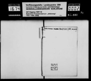 Kaufmann, Willi, Eheleute in Hainstadt Bewerber: Karl Josef Seifert, Eheleute in Hainstadt