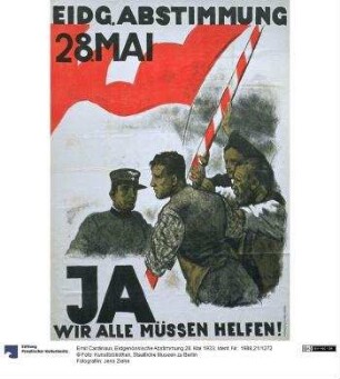 Eidgenössische Abstimmung 28. Mai 1933
