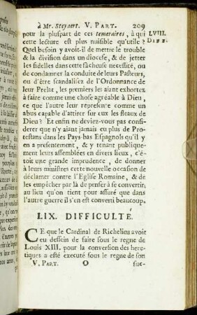 LIX. Difficulté. - LX. Difficulté.