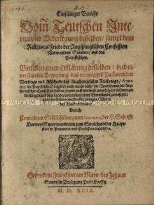 Abhandlung über das Interim und die Confessio Augustana