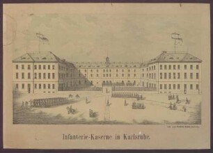Infanterie-Kaserne in Karlsruhe
