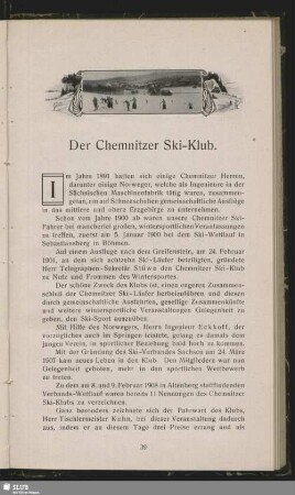 Der Chemnitzer Ski-Klub