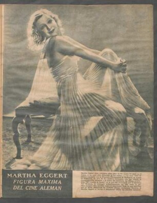 Martha Eggert, figura máxima del cine alemán [Fotografía]