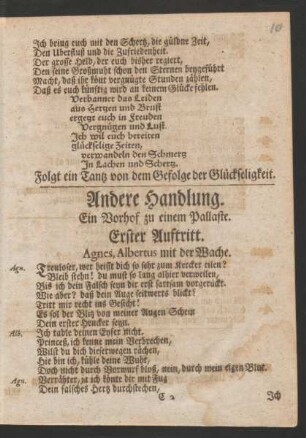 Andere Handlung