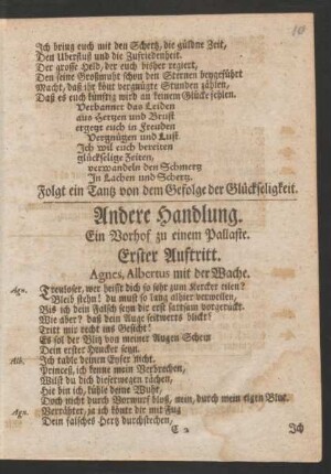 Andere Handlung