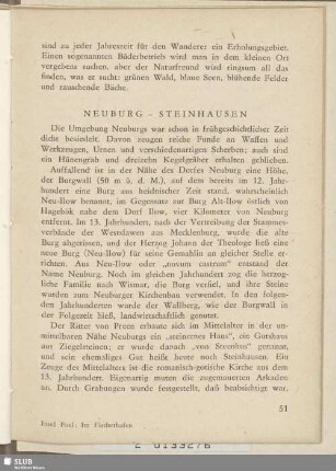 Neuburg - Steinhausen