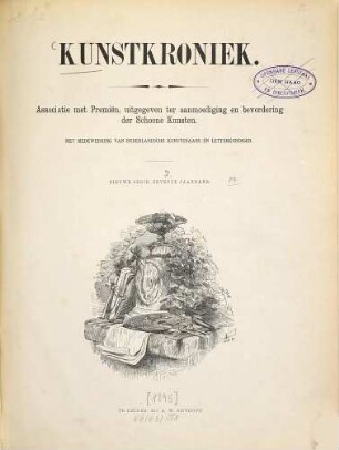 Kunstkroniek : lectuur voor de huiskamer. 7. [1895]