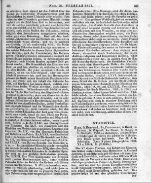 Schnitzler, J. H.: La Russie, la Pologne et la Finnlande. Paris, St. Petersburg: Renouard; Brieff 1835