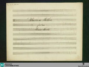 Marien-Polka - Don Mus.Ms. 2833-19 : pf; A