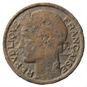 Fundmünze, 50 Centimes (FRF), 1932