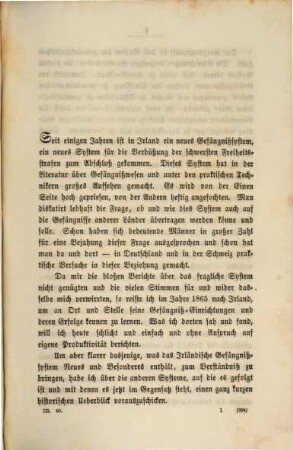 Eine Wanderung durch Irländische Gefängnisse : Vorlesung, gehalten am 18. December 1867 im akademischen Rosensaale zu Jena