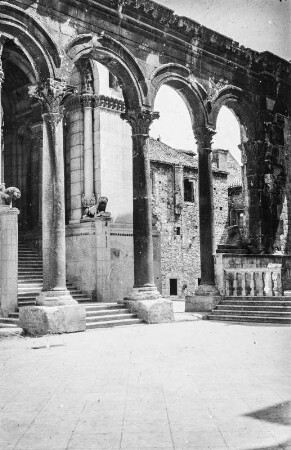 Palast des Diokletian (Jugoslawienreise Leonhardt 1927)