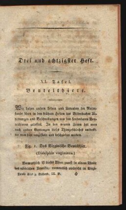 Drei und achtzigster Heft.