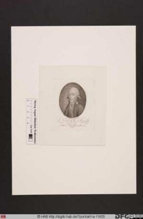 Bildnis Johann Georg Friedrich Christoph Frhr. Kreß (von Kressenstein)