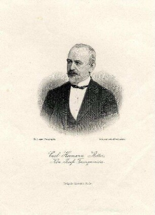 Bildnis von Karl Hermann Bitter (1813-1885)