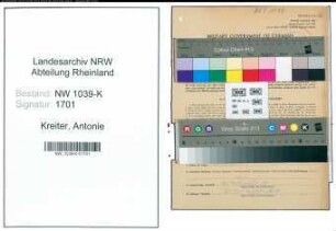 Entnazifizierung Antonie Kreiter , geb. 24.09.1902 (Haendlerin)