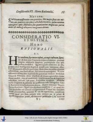 Consideratio VI.