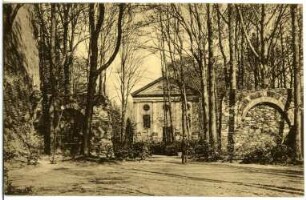 Nossen-Altzella. Stiftskirche u. Begräbniskapelle im Klosterpark Altzella