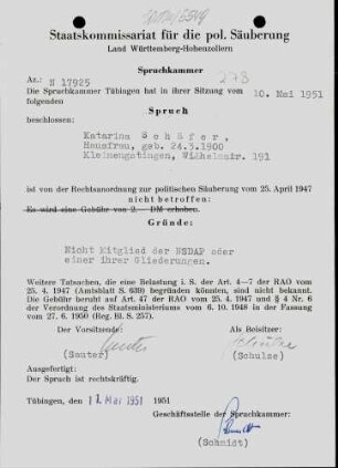 Schäfer, Katarina