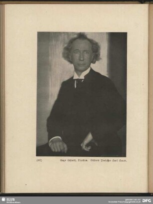 Bildnis Professor Emil Sauer