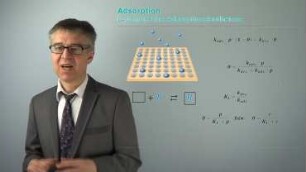 Adsorption und Desorption - Wie wechseln Teilchen von einer 3D in eine 2D Phase?