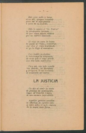 La justicia