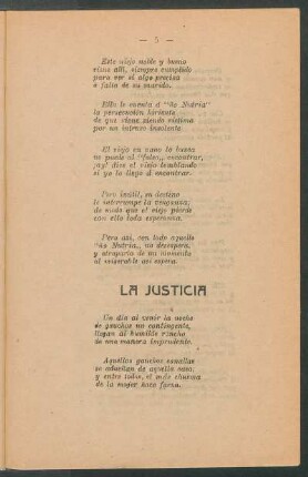 La justicia