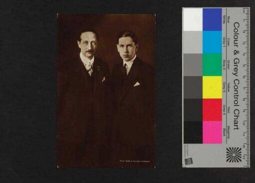Prinz August Wilhelm von Preussen und Prinz Alexander Ferdinand von Preussen