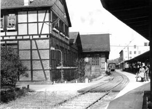 AW Bad Cannstatt Richthalle Bahnmitarbeiter